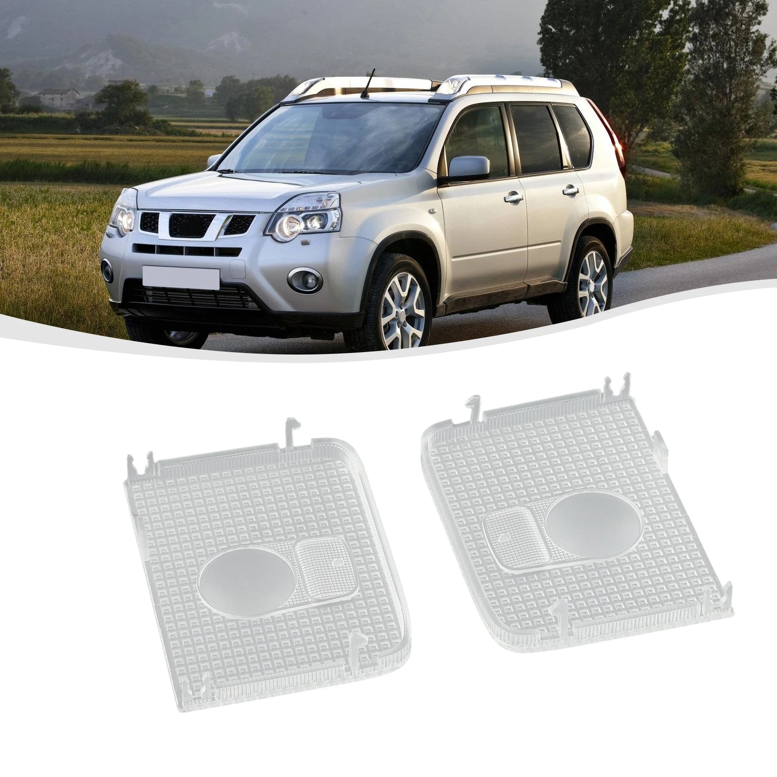 Parts Lamp Cover 26442-AL500 26443-AL500 Accessories For Nissan Teana/Altima Interior Plastic Roof Reading Light