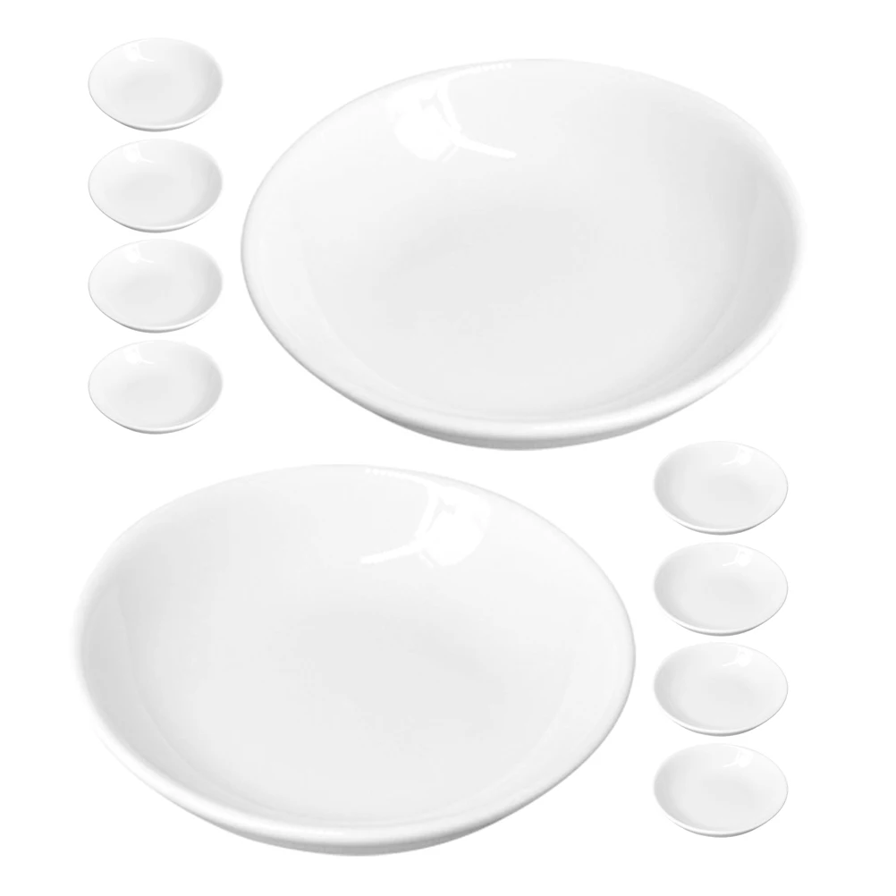 

12Pcs Watercolor Paint Palettes Plastic Mixing Trays Stackable Pigment Plates for Artist Color Mixing Tools Paint Color Mixers