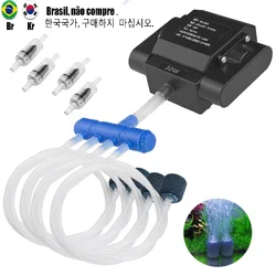 Silent Aquarium Oxygen Air Pump Fish Tank Adjustable Air Volume High Power Oxygenator Air Compressor Aerator 220v/110v 20w 30w