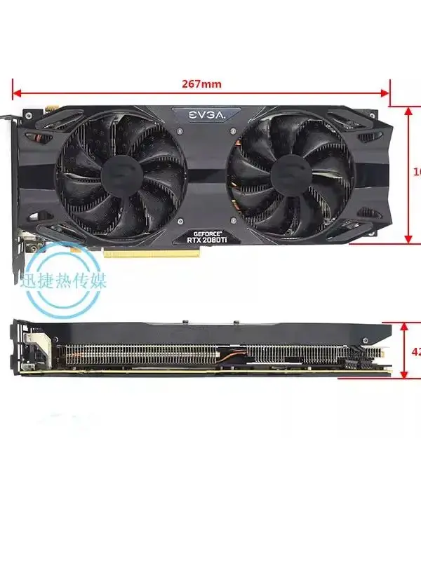 DIY Suitable Radiator Cooler for RTX2080 RTX2080S RTX2080Ti Public Version Graphics Video Card