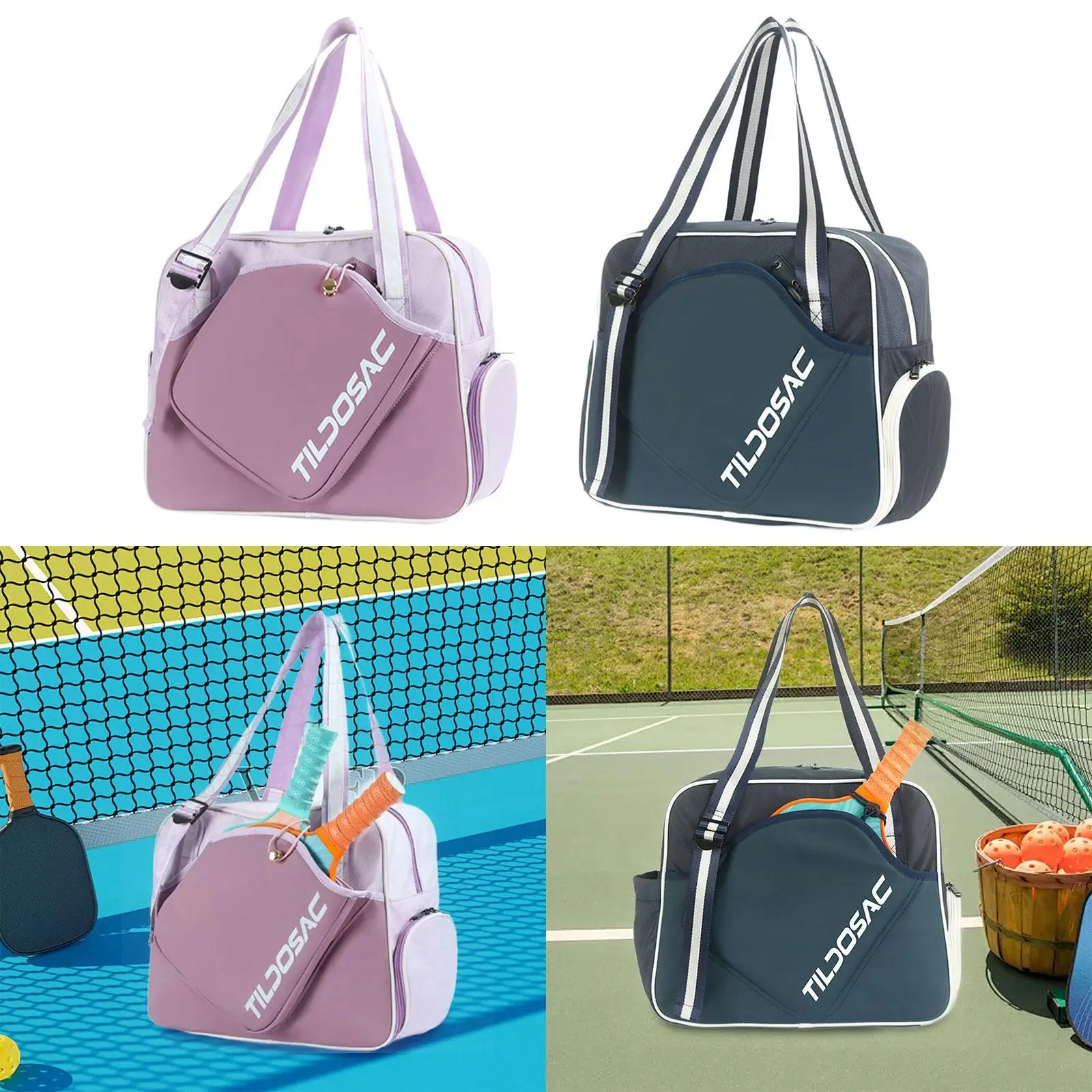

Сумка для ракетки Pickleball Водонепроницаемая сумка для теннисных ракеток для фитнеса и спорта