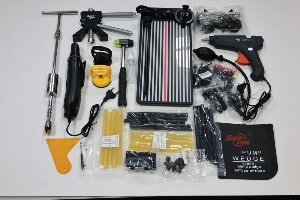 

PDR Car Dent Repair Tool Auto Body Part Hail Dent Removal Kits Metal Slide Hammer Suction Cup Puller Kit Dent Accessories