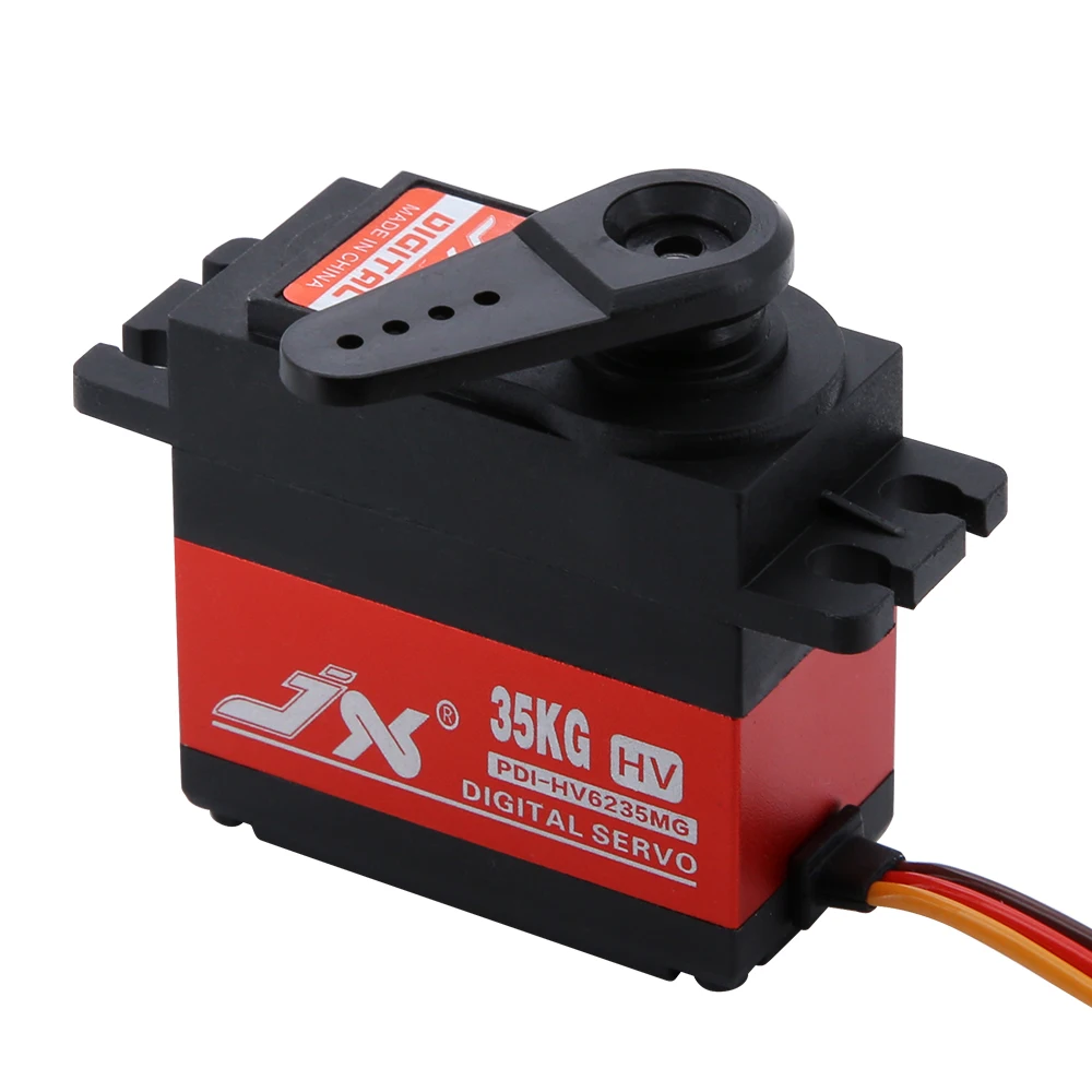 JX PDI-HV5535/6235/4416MG 35KG Waterproof Digital Servo-Metal Gear High Torque for RCCars,Boats Robotics &Industrial Application
