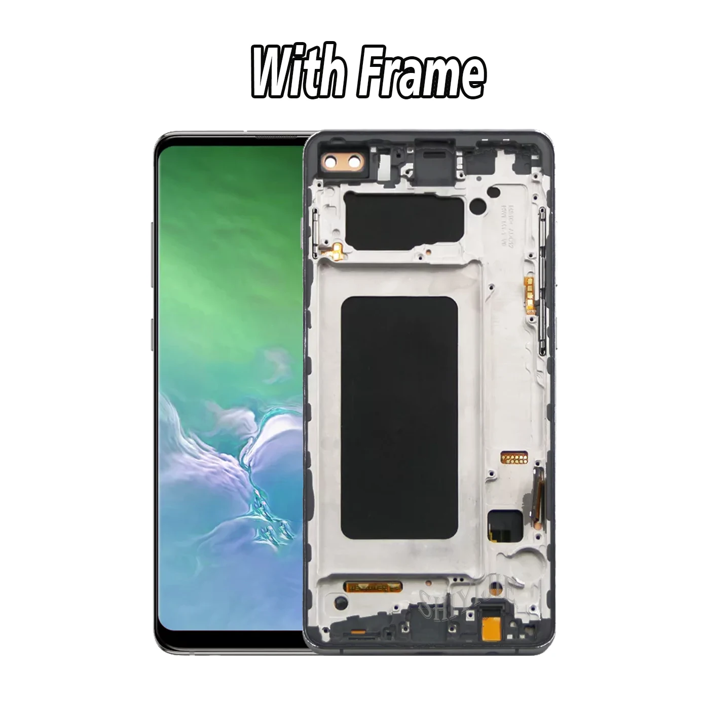 Imagem -04 - Oled Lcd Tela para Samsung Galaxy S10 Mais Plus G975f G975u G975w Tela Sensível ao Toque Montagem do Digitalizador Substituição com Ferramentas Gratuitas