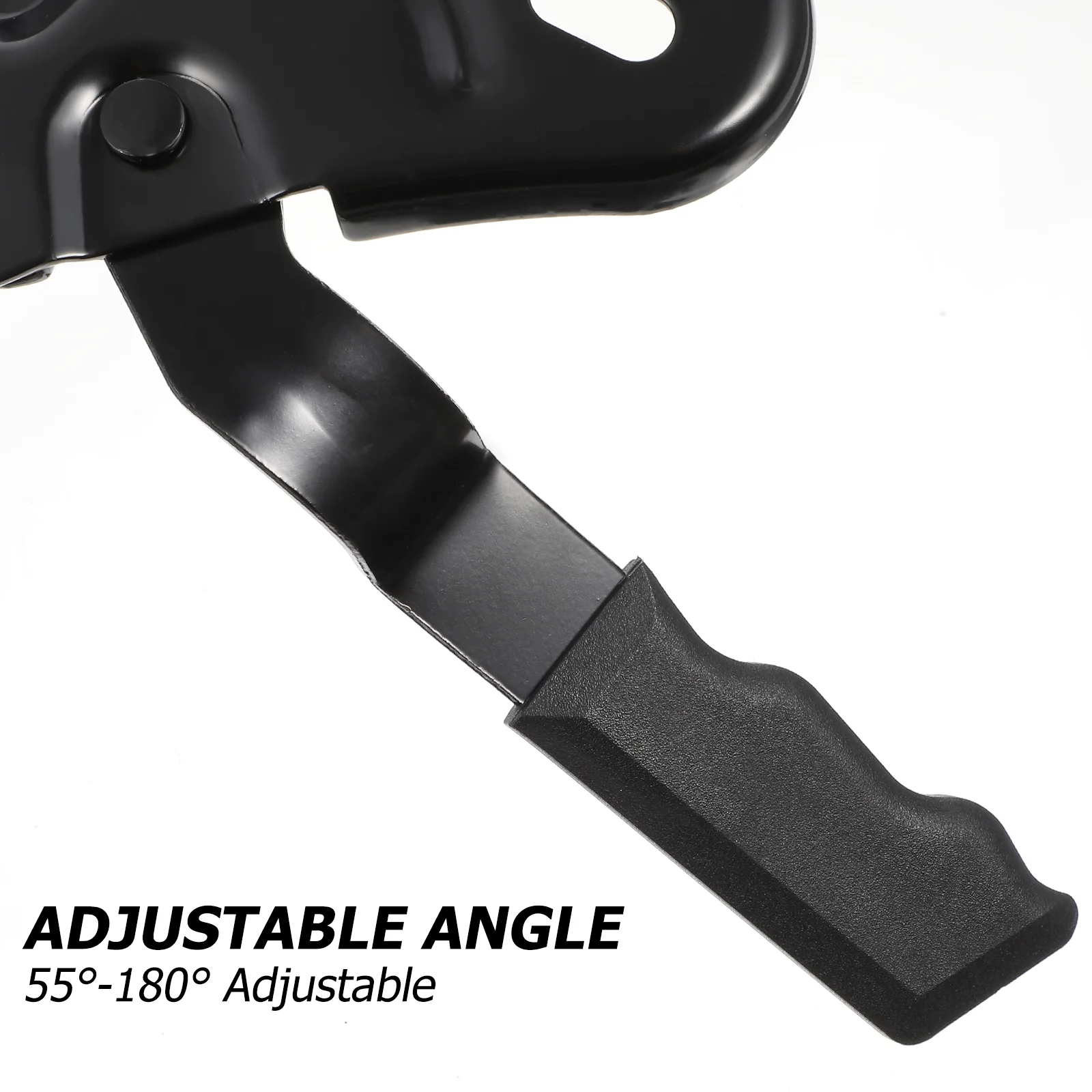 Ajustador de ángulo fijo para asiento de coche reclinable, dispositivo ajustable para herramienta de Silla, ajuste giratorio de 180 grados, color negro