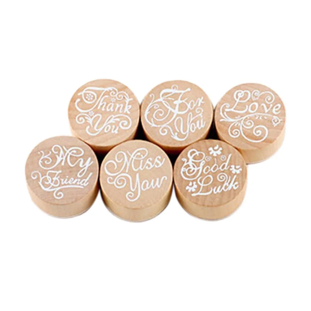 

Diary stamp Diary stamp set Wooden diary stamp stamp Notebook stamp set