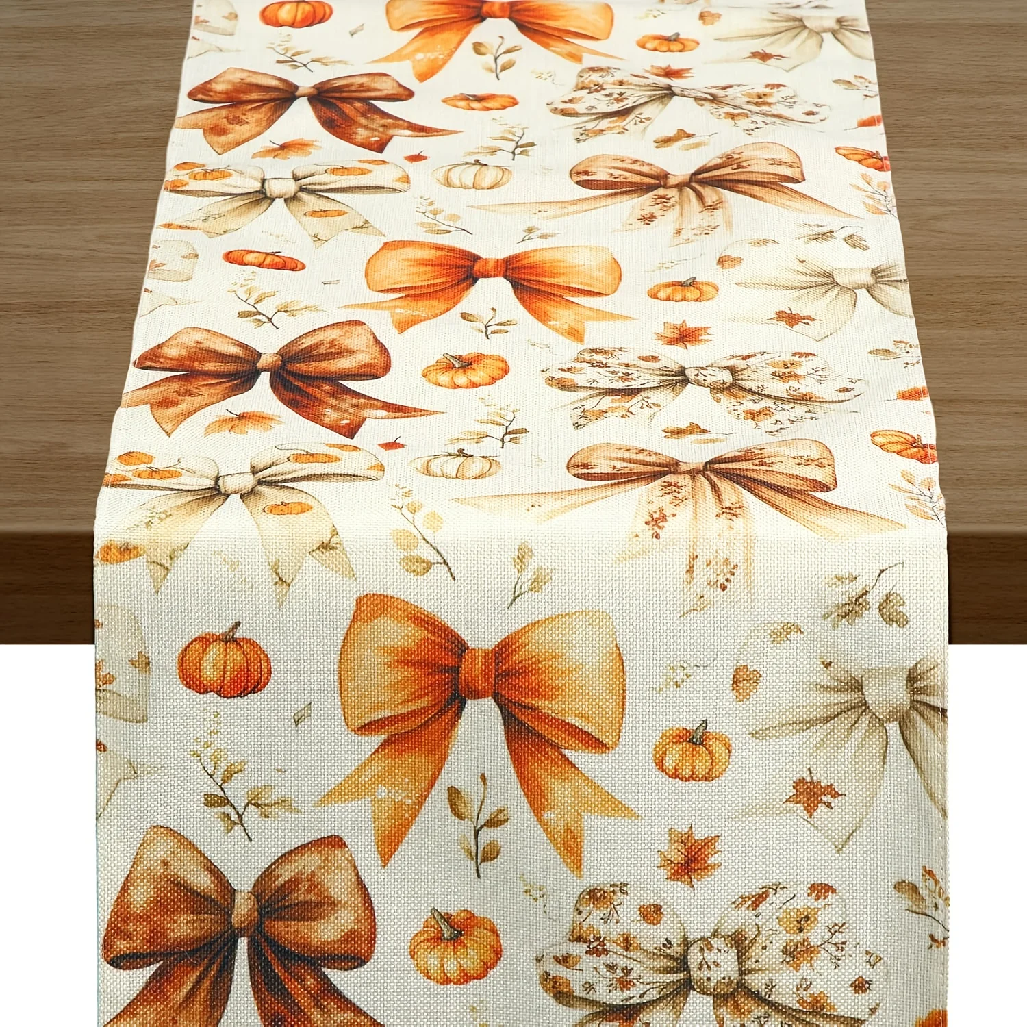 

1 Piece of Autumn Table Runner, Thanksgiving Butterfly, Suitable for Restaurants, Homes, Harvest Parties, and Pastoral Markets.