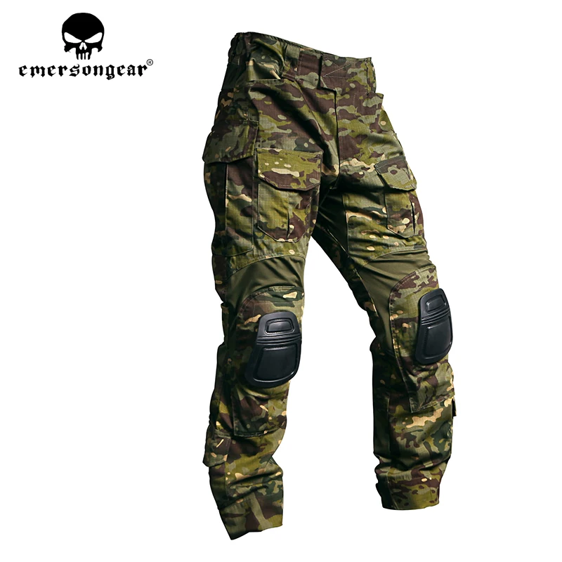 Emersongear Pantaloni tattici G3 Pantaloni cargo da uomo Gen3 Duty Combattimento da campeggio Gioco Airsoft Paintball Caccia Trekking Sport EM9351