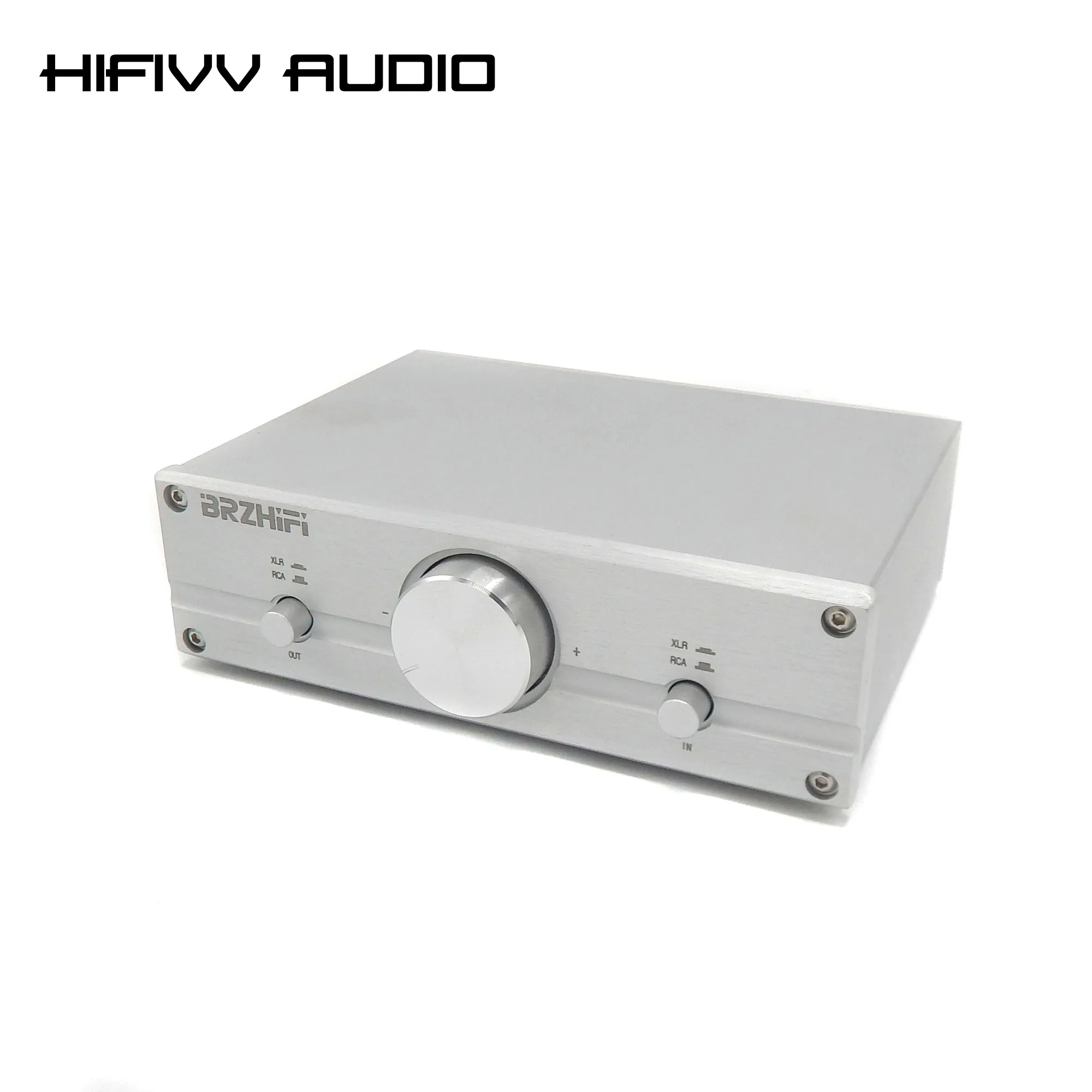Hifi Fully Balanced Passive Preamp Pre Amplifier XLR/RCA ALPS Potentiometer Audio Volume Control Match Post Amp Active Speake