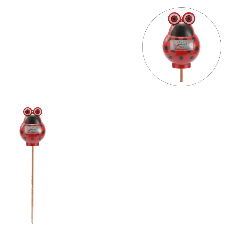 

1Pcs Soil Moisture Meter Cartoon Beetle Single Needle Portable Hygrometer for Gardening Soil PH Moist Tester Tool