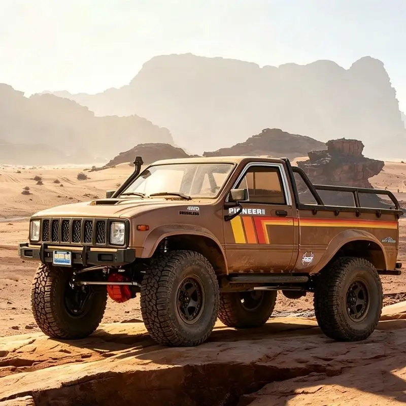 Rgt Rc Crawler Ex86110pro Brushless 1 10 Scale 4wd Simulated Pickup Truck Off Road Rock Climbing Vehicle For Hobby Enthusiasts