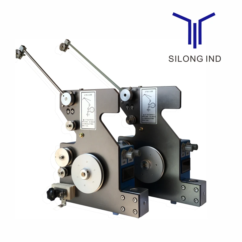 The AL series electromagnetic tensioner generates tension from 200g to 5000g using 0.2-1.2mm metal wire