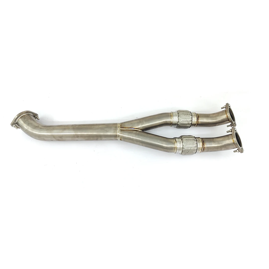 High Quality  Titanium Exhaust For Nissan GTR R35 3.8T V6 Performance Y Pipe Midpipe Front Pipe