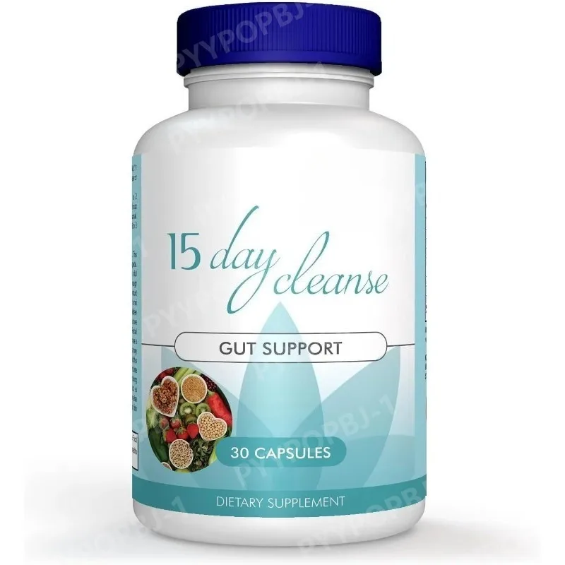 

15 Day Cleanse Gut and Colon Support Advanced Gut Cleanse Detox for Women Men
