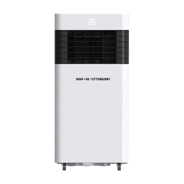 Aire acondicionado portátil Unidad de CA móvil de 7000 BTU con 2 velocidades de ventilador Modo deshumidificador Wifi Ac para el hogar