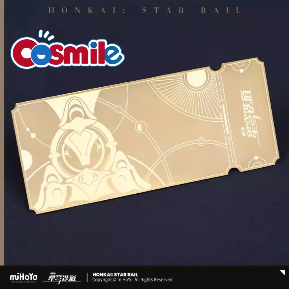 

Cosmile игра Honkai: Star Rail специальный билет коллекция реквизит косплей miHoYo