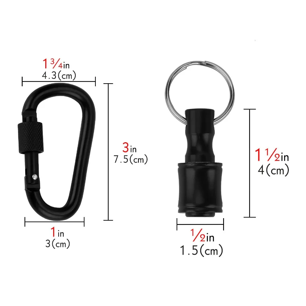 6Pack Electric Drill Screwdriver Bit Holder Tool Parts Quick Release 1/4