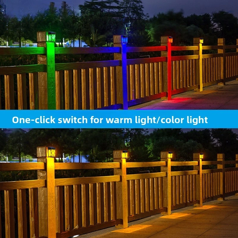Solar Wall  for Home Outdoor Washing Wall Villa Retro Garden Landscape Fence Decorative Motion Sensor LED Yard Light