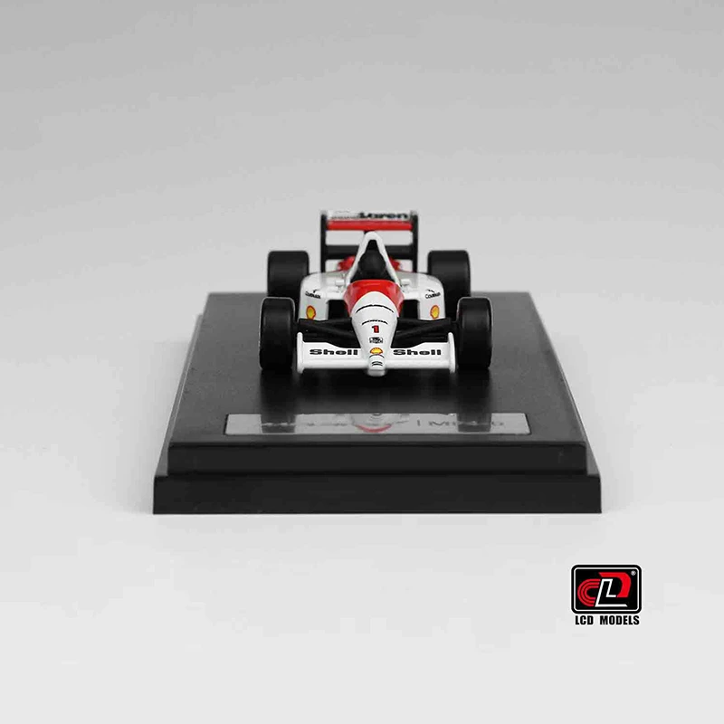 ミニチュアカーモデル,LCDコレクションおもちゃ,1:64,mp4,6,f1,セナ,ダイキャスト