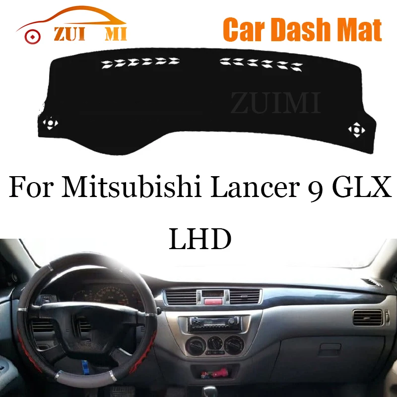 

ZUIMI Dashboard Cover Dash Mat Dashmat For Mitsubishi Lancer 9 GLX LHD RHD Dash Board Cover Pad Sun Shade