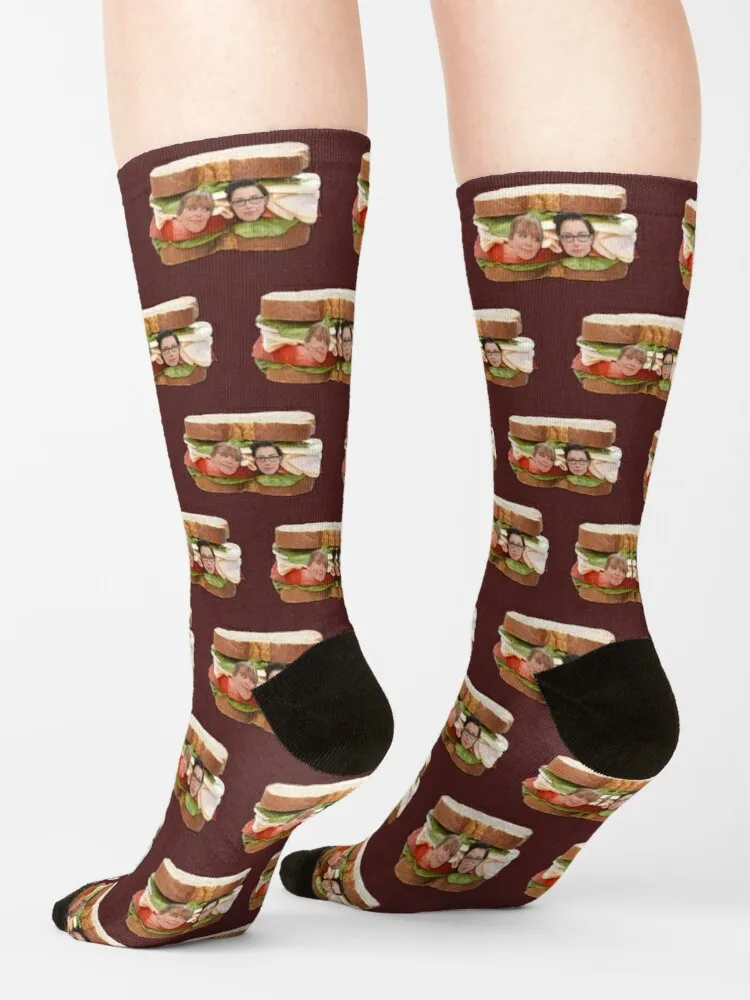 Chaussettes de sandwich Mel et Sue