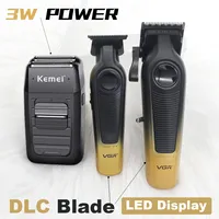 Professional Hair Clipper DLC Blade VGR V196 V996 ,Stainless Steel Blades Professional KEMEI KM1102 Hair Cutting Machines