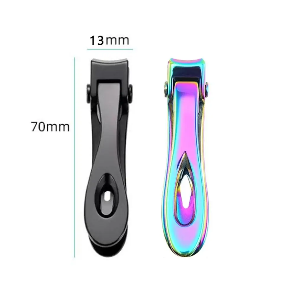 1PC Nail Clippers Wide Jaw Opening Stainless Steel Fingernail Thick Hard Toenail Cutter Manicure Scissors Tools