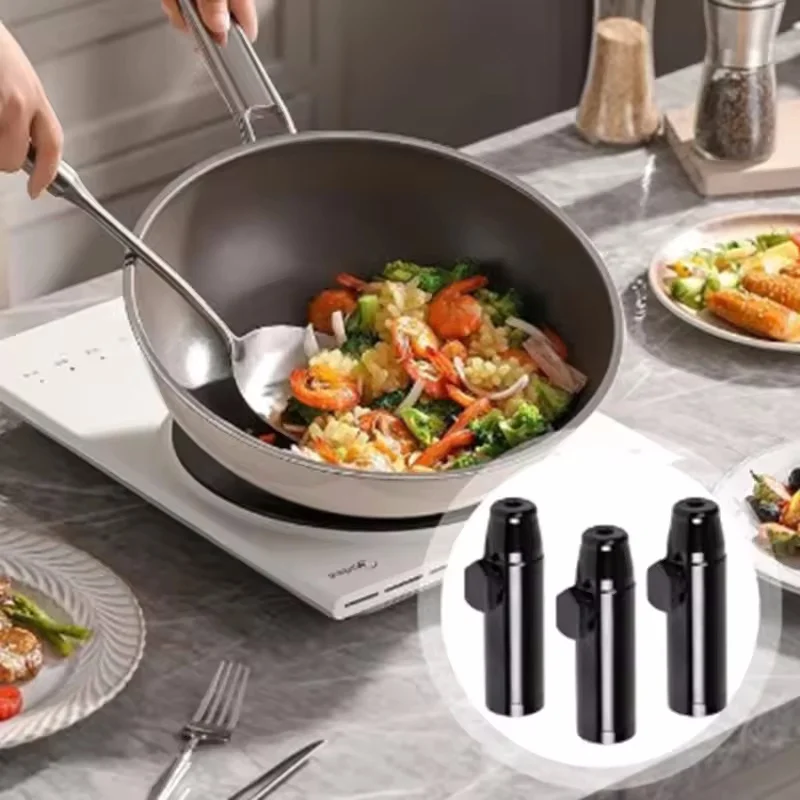 3 قطع من شاكر الفلفل الصغير المعدني الفاخر، موزع توابل SnufBullet، محلي لتخزين السفر