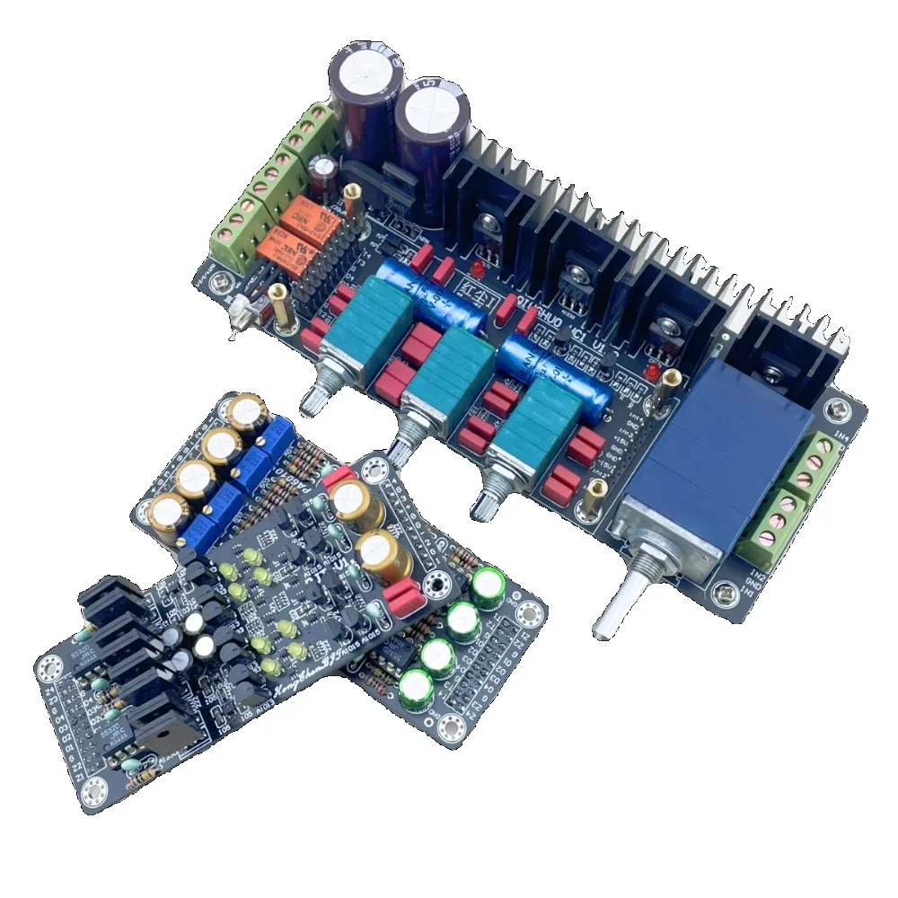 HIFI Fully Balanced Preamp Tuning Amplifier Board with 5532 OP AMP Separation Preamplifier 6010 AC12V-18V