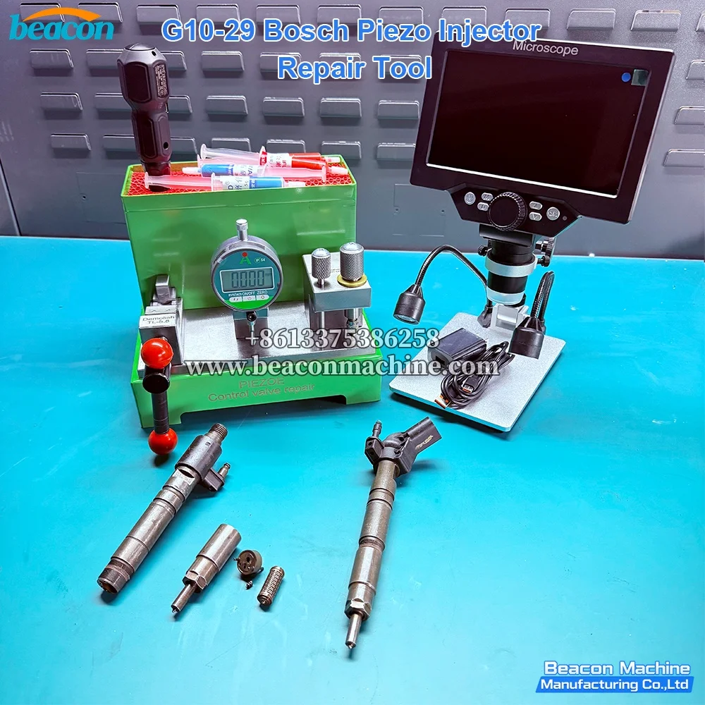 

G10-29 Piezoelectric Injector Repair Tool Kit Control Valve Test Stroke Measurement Valve Core Grinding Adjustment Tool