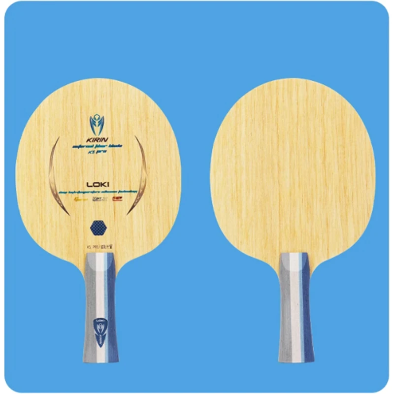 

LOKI KIRIN k5 лезвие для настольного тенниса из чистого дерева, 5-слойная, простая управляемая ракетка для настольного тенниса, игра в пинг-понг