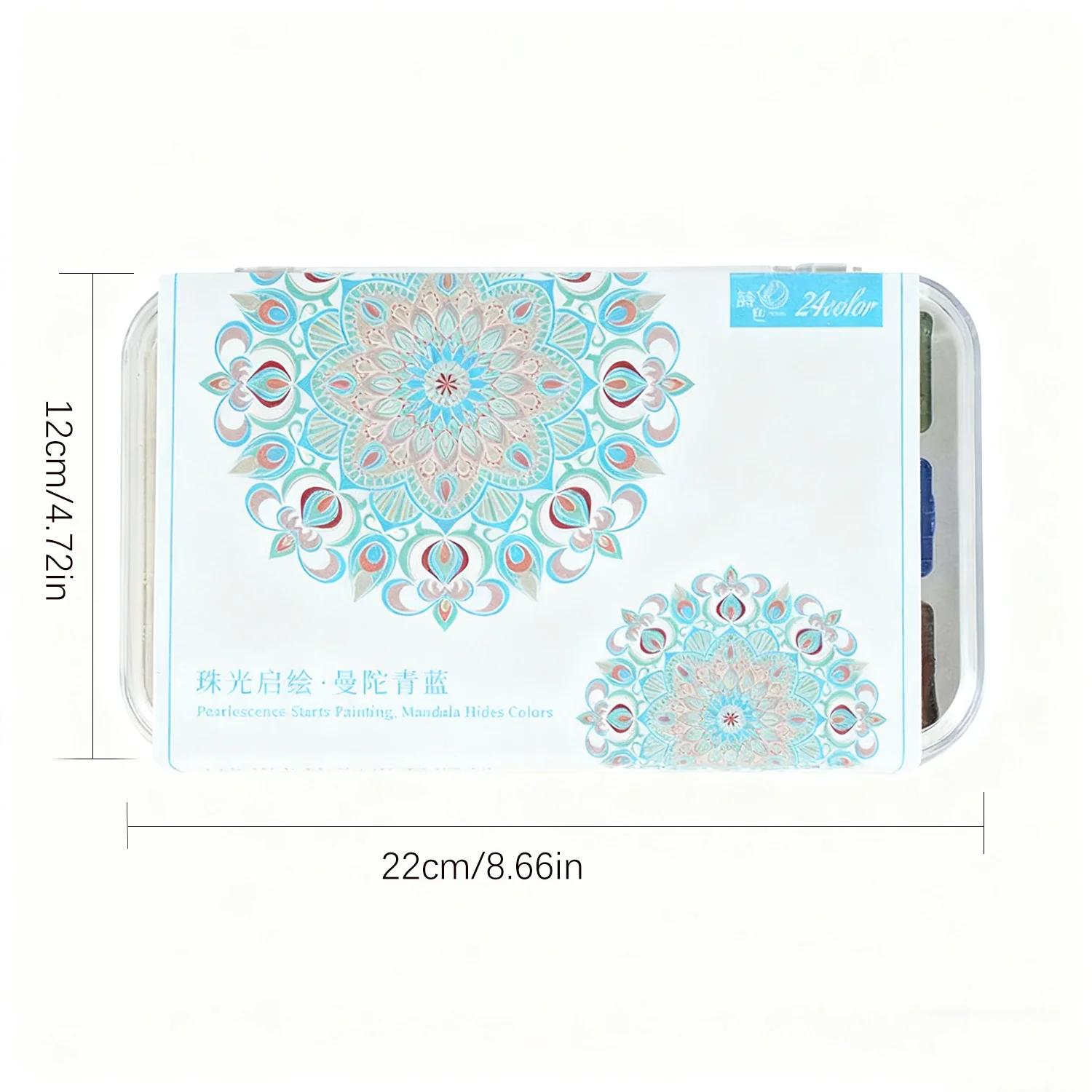 Chromix Color&Clay Art Box – Complete DIY Kit for Mandala-Inspired Clay Art, Jewelry Making & Home Decor