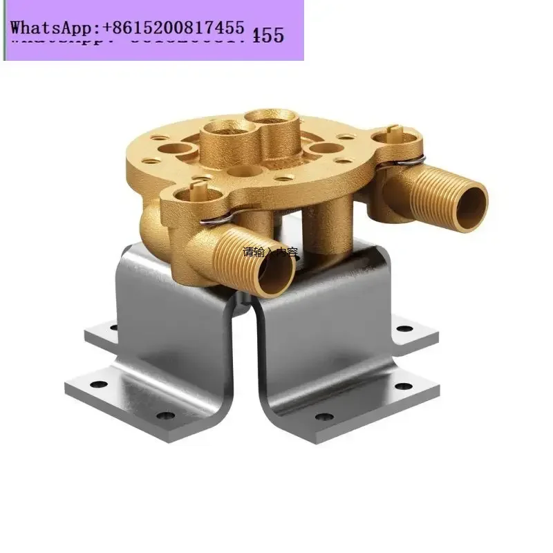 Bathtub faucet single riser joist TS50110 floor-to-ceiling bathtub faucet