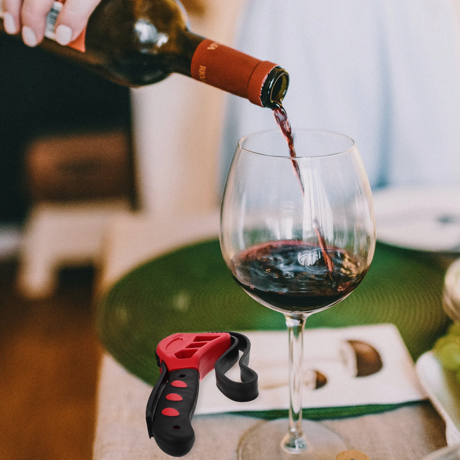 

2Pcs Rubber Strap Wrench Bottle Opener Multifunctional 8inch 6inch Adjustable Antislip Comfortable Grip Strap Wrench