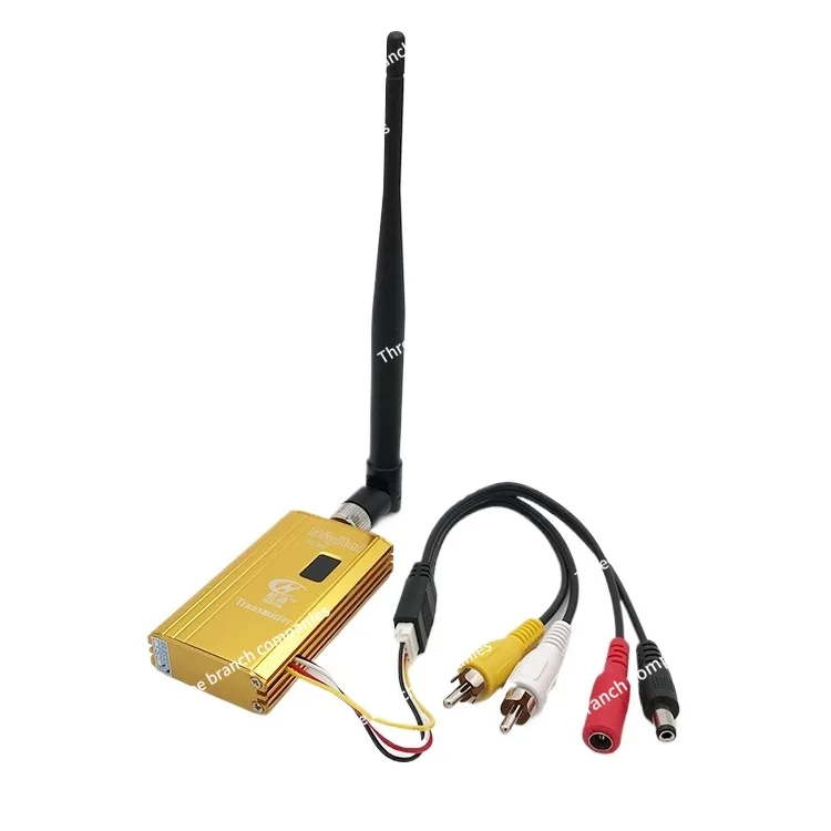 1.2G/1.3g1.5w Transmitter Receiver UAV Crossing Aircraft Aerial Photography Model Wireless FPV Image Transmission