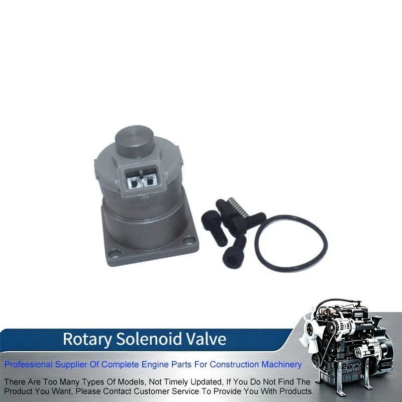 4288337 Rotary Solenoid Valve For Isuzu Engine 4BD1T 6BD1T For Hitachi Excavator CX500 CX700 CX900 EX100 EX120 EX200 EX220