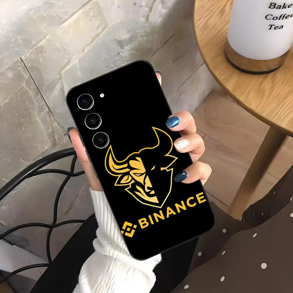 B-Binance Phone Case For Samsung A27 A37 A33 5G A54 A36 A35 A56 A52 A17 Shockproof Soft Cover