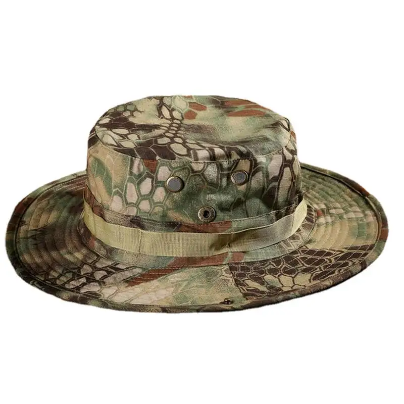 Summer Fishing Cap Wide Jungle Bonnie Sun Hat Sun Protection Quick Drying Bucket Outdoor Camping Cycling Hiking Hunting Hat