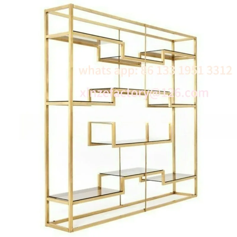 

Customizable Wedding Furniture New Design Round Stainless Steel Wine Glass Holder