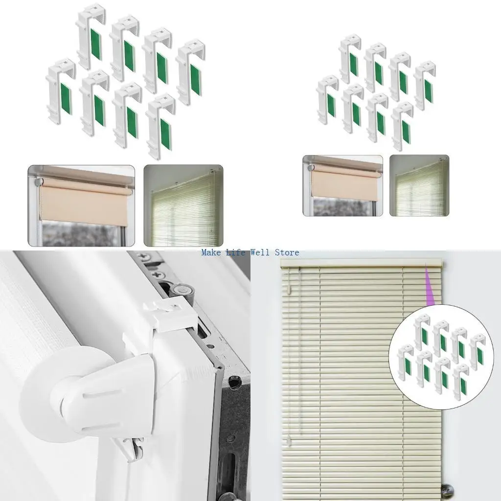 

Набор из 8 держателей зажима для роликового слепого оттенка