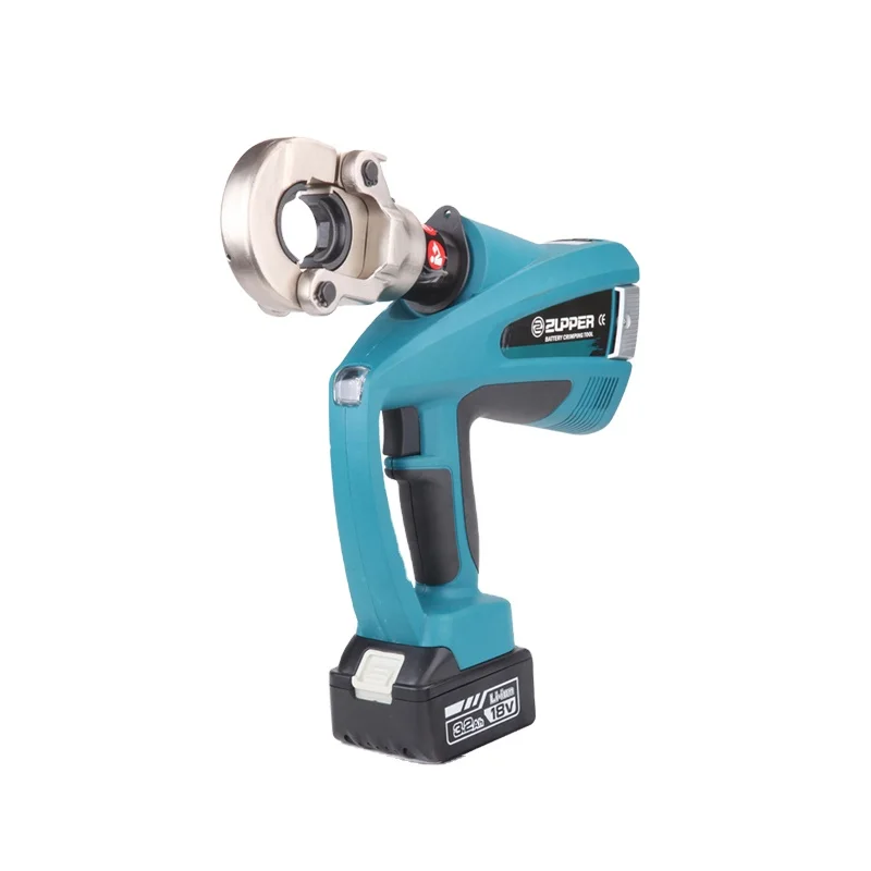 BZ-300 Battery Powered Cable Lug Terminal Connector Hydraulic Crimping Cable  Cordless Pipe Pressing Tool Copper Press to