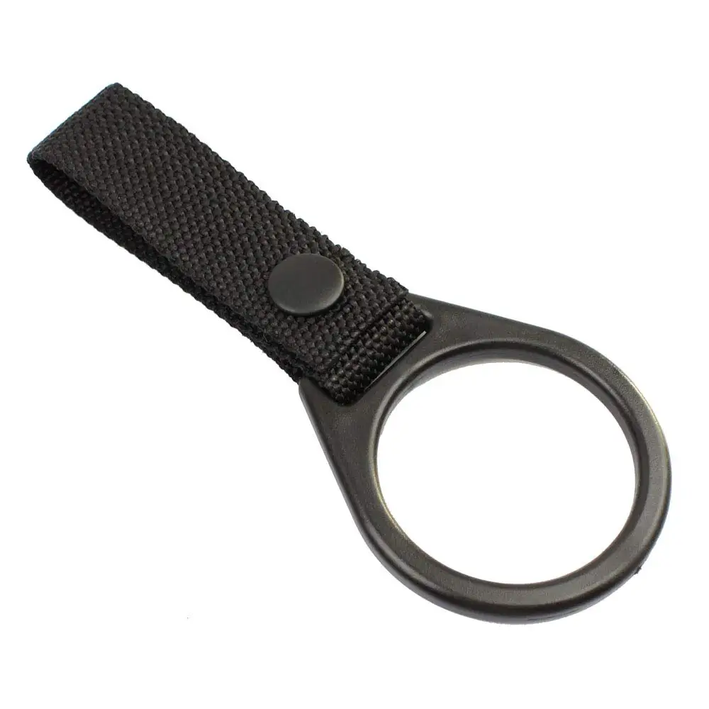 1 Stuks Tactische Baton Ring Houder D/C Mobiele Zaklamp Ring Houder Duty Riem Accessoires Zijhandvat Ring Baton holster