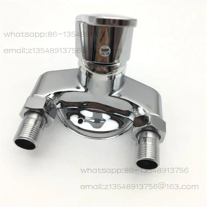 Factory direct sales thickened alloy mixing valve electric water heater mixing valve surface mounted triangle shower equipment