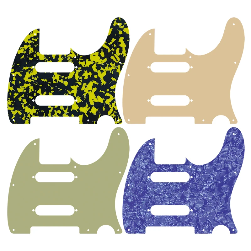 

Fei Man Guitar Parts - For US 62 Nashville 2 Strat Singles Tele Guitar PickGuard Scratch Plate Replacement，Multicolor Options