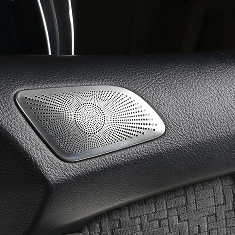 

For Toyota Land Cruiser Prado LC120 2003~2009 Front Door Audio Speaker Sound Loudspeaker Cover Trim Car Styling Auto Accessories