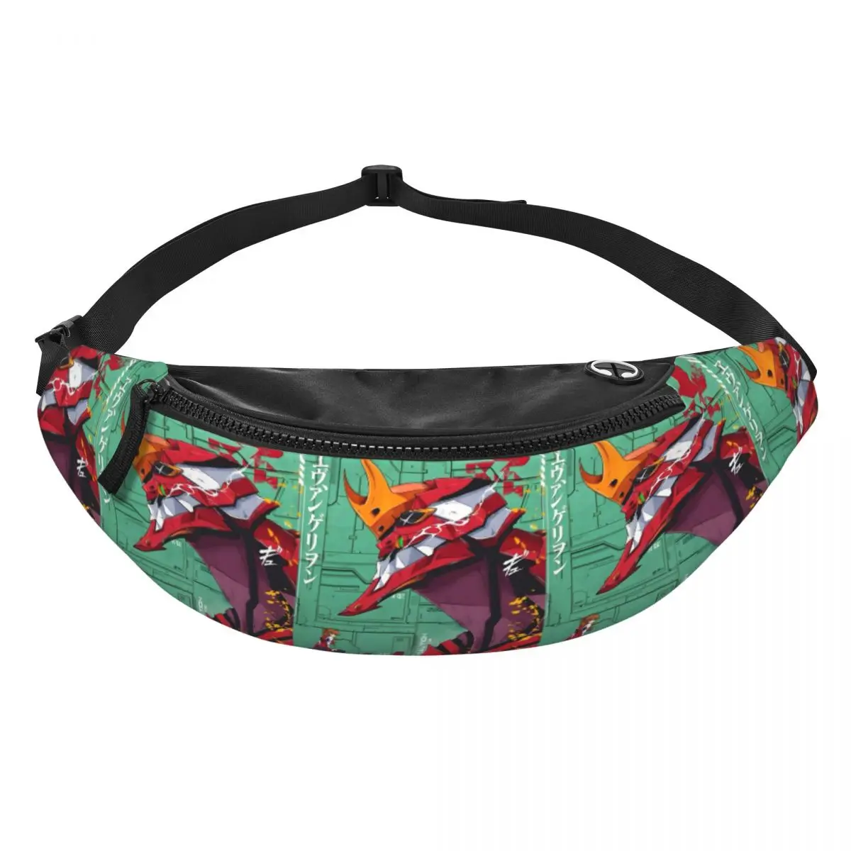 

Поясная сумка-бананка Custom Mangas E-Evangeliones Movies для женщин и мужчин, японская сумка через плечо, поясная сумка для путешествий, походов, телефона и денег