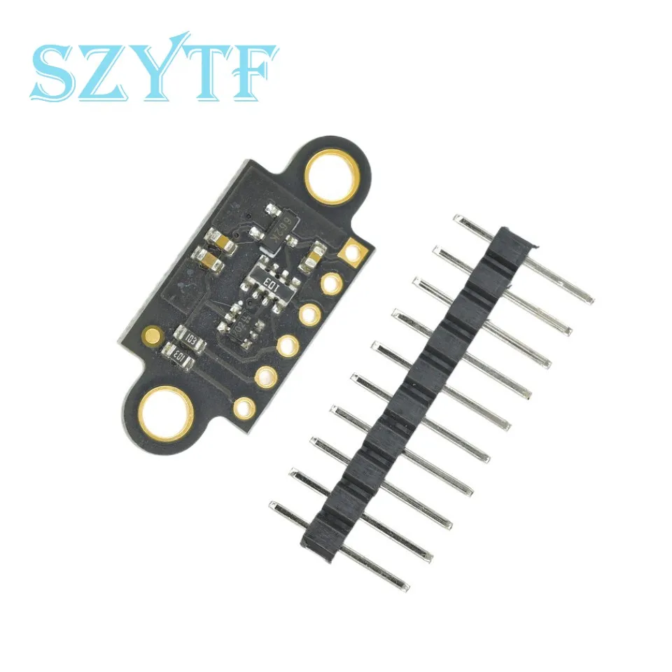 VL53L0X Time-of-Flight (ToF) Laser Ranging Sensor Breakout 940nm GY-VL53L0XV2 Laser Distance Module I2C IIC 3.3V/5V For Arduino image 6