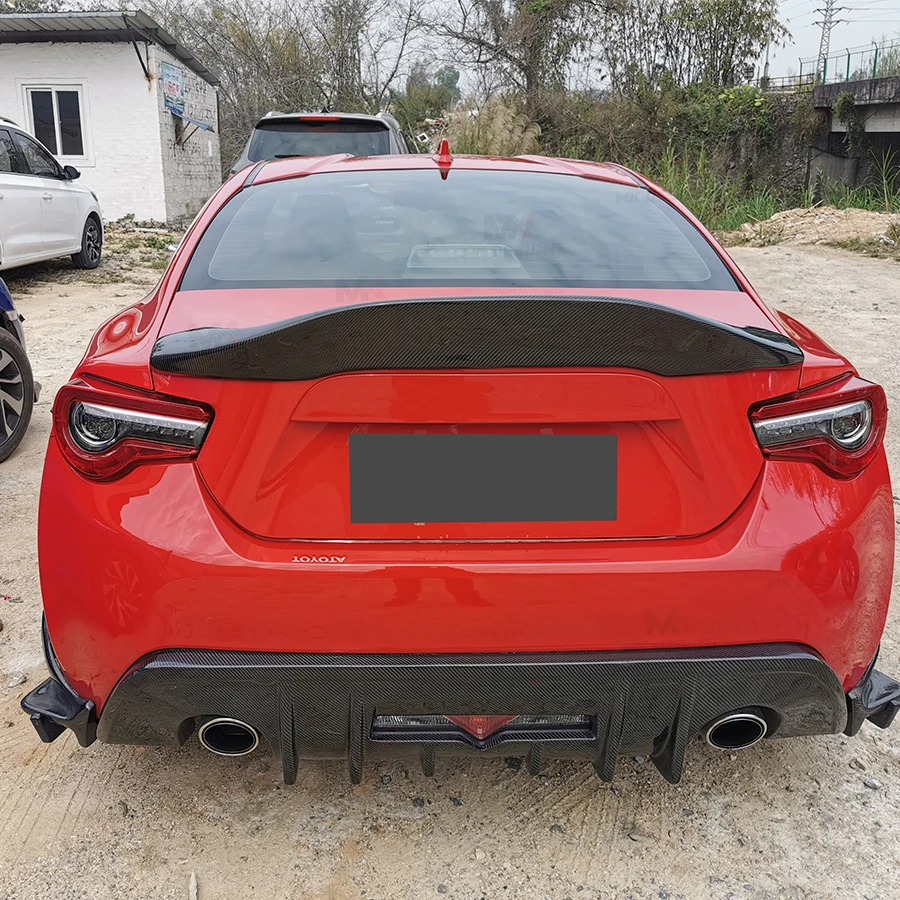 

Carbon Fiber LE Style Rear Trunk Lip Spoiler Wing for Toyota GT86 BRZ ZN6 ZD6 ZC6 2012-2019 Rear Trunk Spoiler Wing Auto Parts