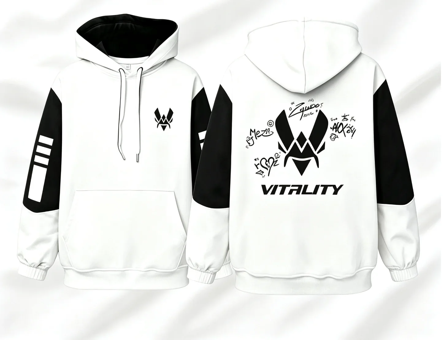 Vitality Liquid 100-6XL hoodie CS2 CSGO game Team Fnatic Secret G2 Esports  Uniform 3D pollover sweatshirt casual streetwear