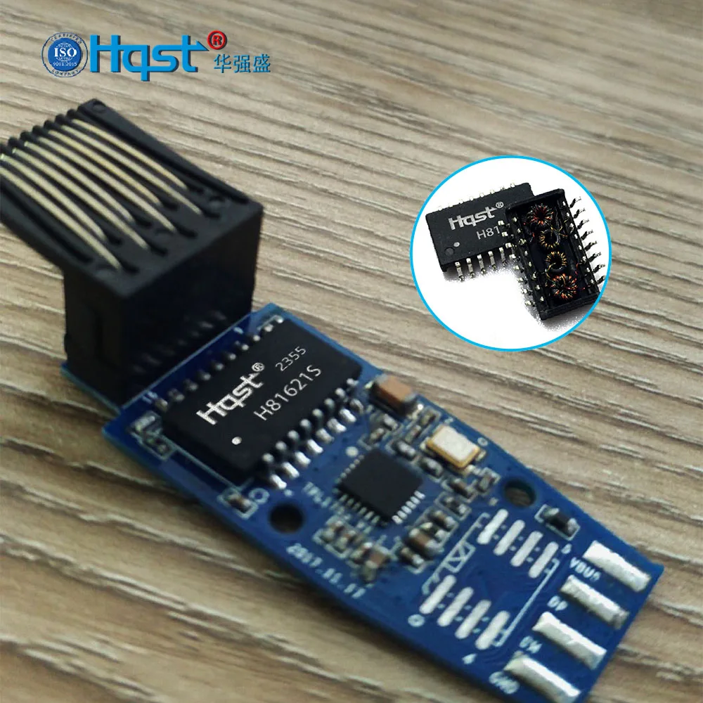 H81613S Ultra-Thin Patch 100MBps Ethernet/Network Transformer H0013nl WEL749020100 Lan module Pulse Isolation Filter